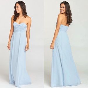 Show Me Your MuMu Bonbon Dress Steel Blue XXL